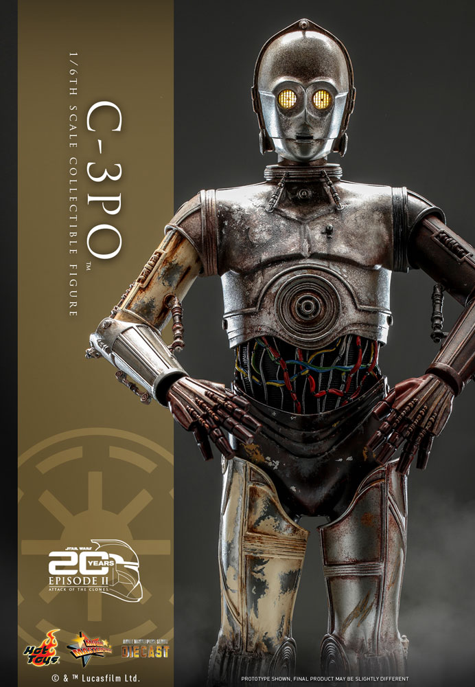 [Pre-Order] Episode II Attack of the Clones - C-3PO Sixth Scale Figure